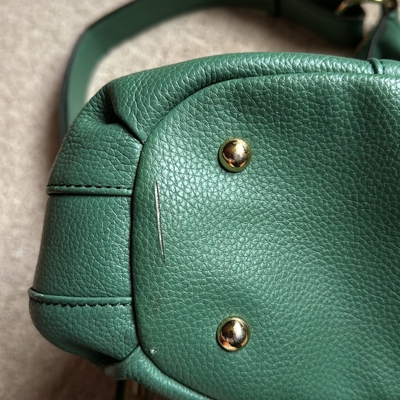 Tignanello Green Hobo Handbag - Picture 7 of 8
